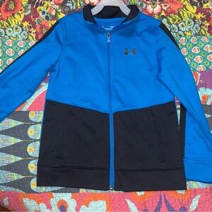 Boys size small Under Armour jacket. Worn once.